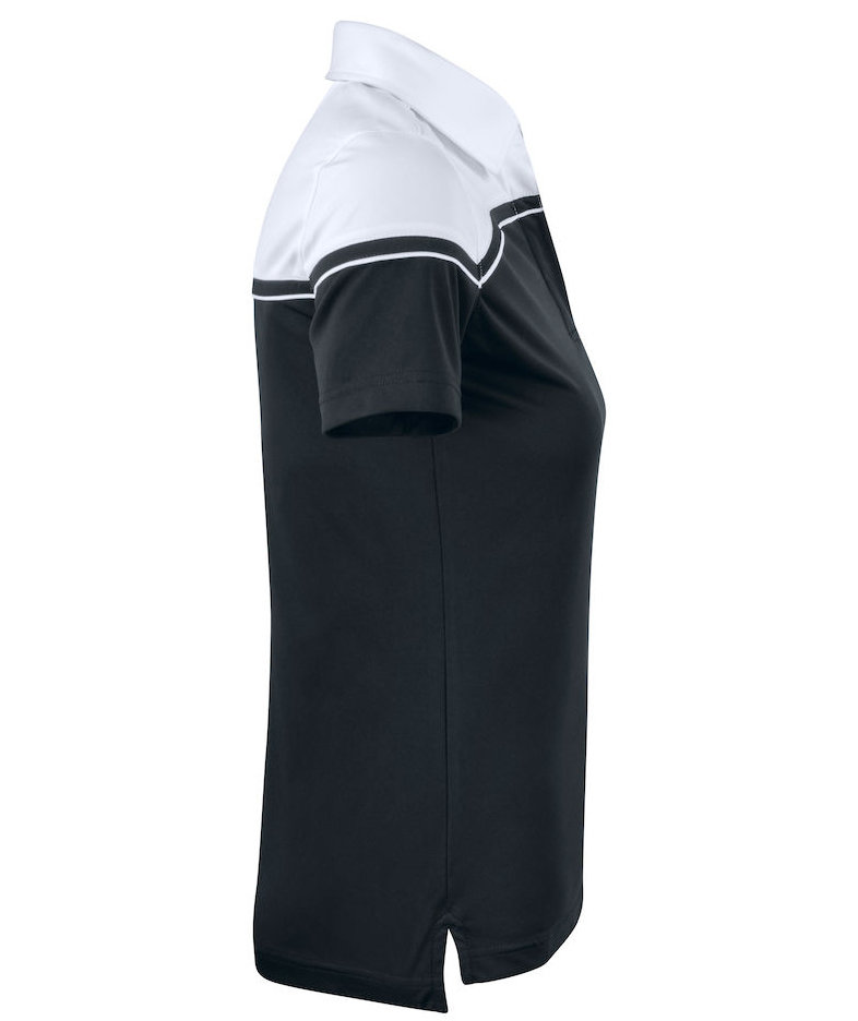 Cutter & Buck Seabeck dame polo T-shirt, Sort/Hvid, large image number 2