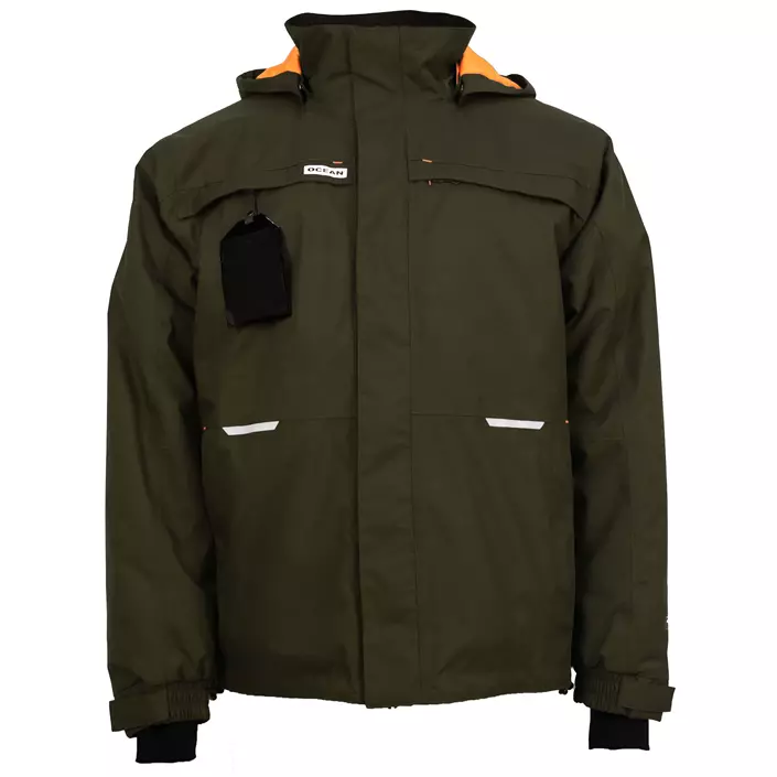 Ocean Fargo vinterjakke, Olive, large image number 0