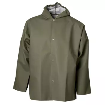 Elka PVC Light rain jacket, Olive Green