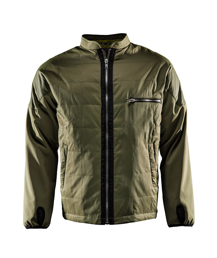 Monitor l&auml;ttviktsjacka, Burnt olive green