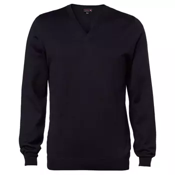 CC55 Copenhagen stickad tröja med merinoull, Marinblå