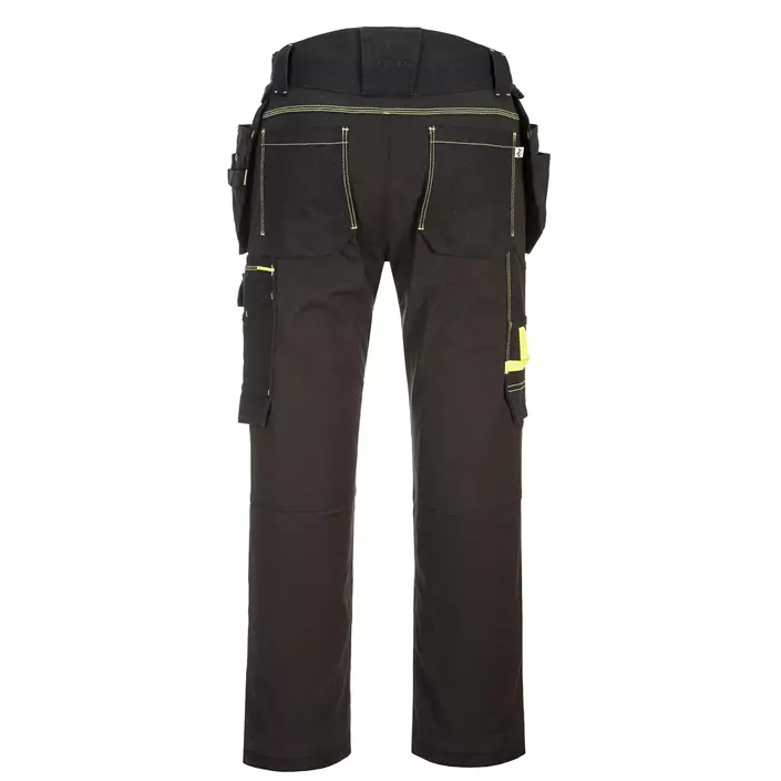 Portwest WX3 Eco craftsmens trousers, Black, large image number 1