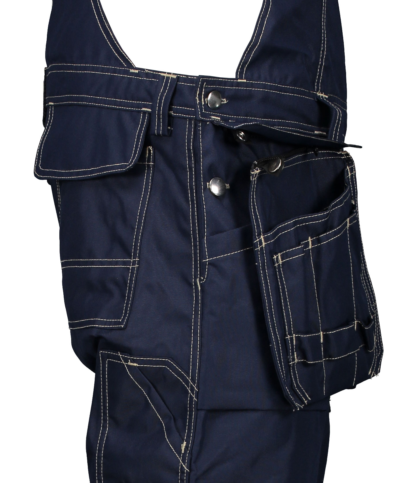 Ocean Medusa bib and brace trousers, Navy, large image number 2