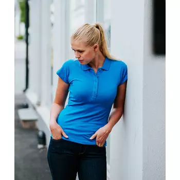 Camus Alice Springs women's polo shirt, Brilliant Blue