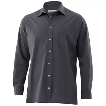 Kümmel Stanley fil-á-fil Classic fit skjorta, Antracitgrå