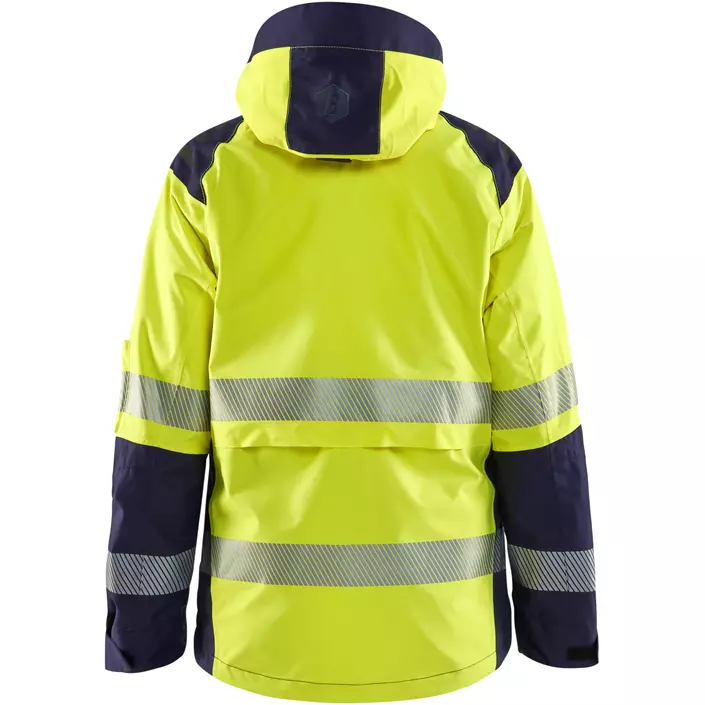 Blåkläder Damen Shelljacke, Hi-Vis gelb/marine, large image number 2