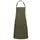 Karlowsky Basic bib apron with pockets, Moss green, Moss green, swatch