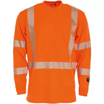 Tranemo langärmliges T-Shirt, Hi-vis Orange