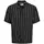 Jack & Jones JJEJEFF STRIPE RESORT kortærmet skjorte, Black, Black, swatch