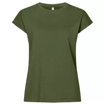 Clique dame Fashion Top, Armygrøn