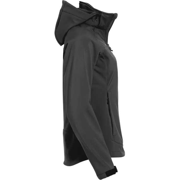Clique Milford women's softshell jacket, Dark grey, large image number 2