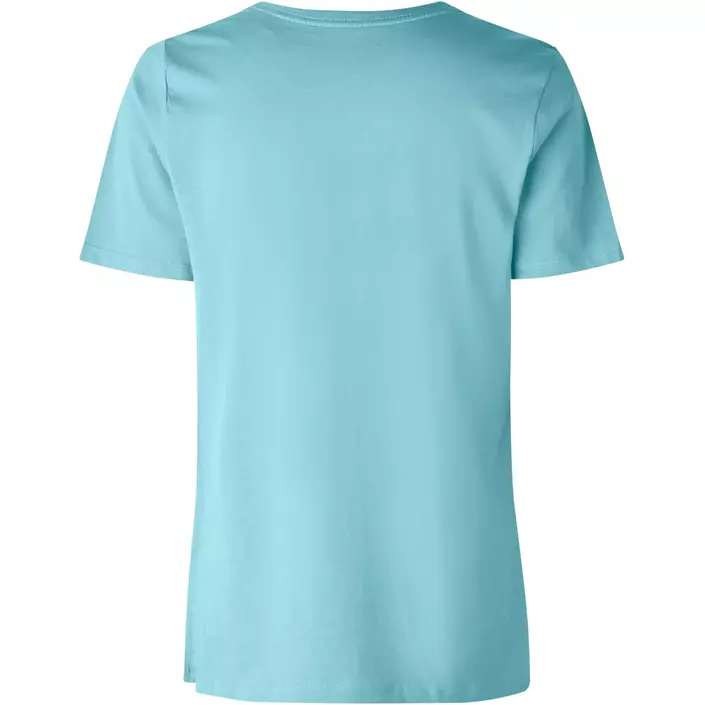 ID økologisk dame T-skjorte, Støvete Aqua, large image number 1