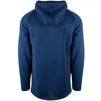 NYXX Essential fleece hoodie/huvtröja, Marin Melange