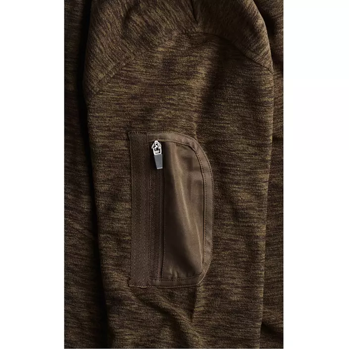 Northern Hunting Thorlak fleece sweater, Brown, large image number 3