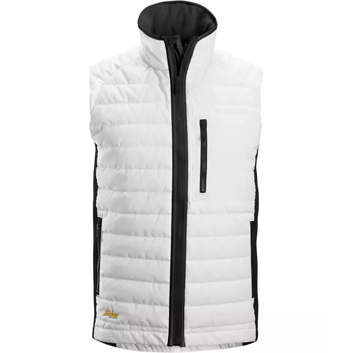 Snickers AllroundWork 37.5® insulator vest, White/black, large image number 0