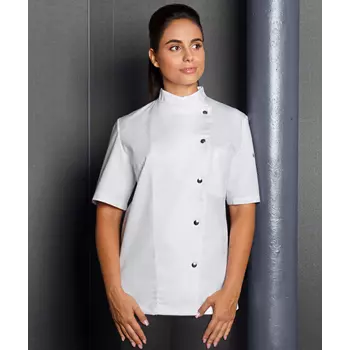 Karlowsky Greta short-sleeved women's chef jacket, White