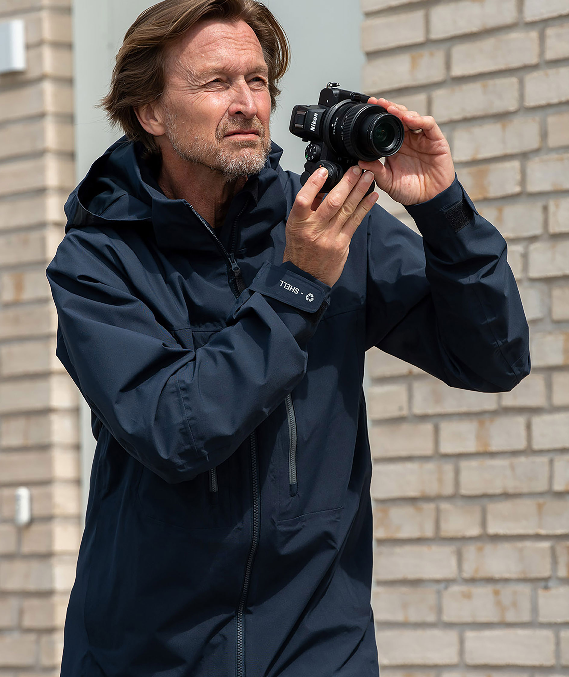 Matterhorn Habeler shell jacket, Navy