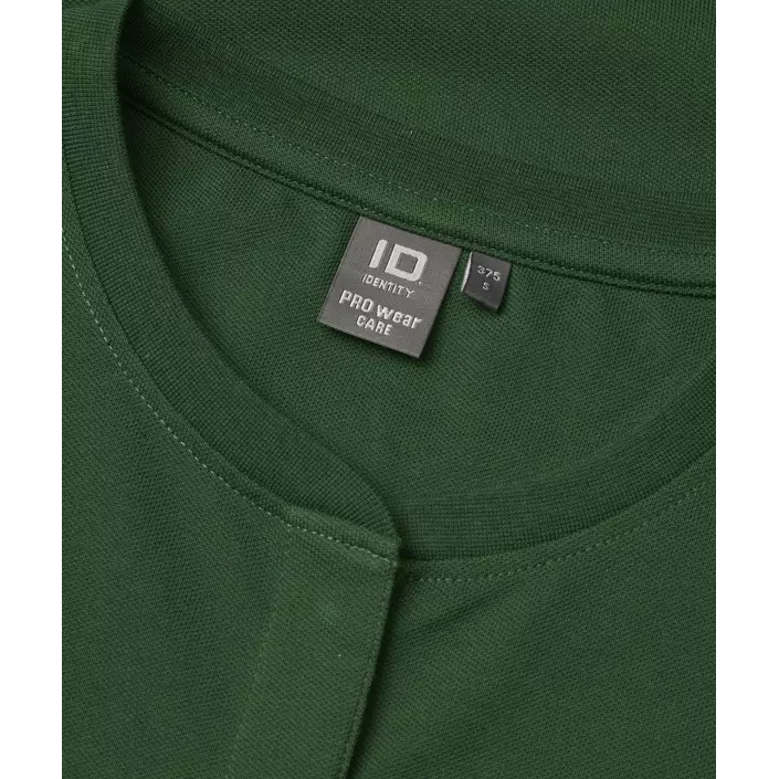 ID PRO wear CARE women’s polo shirt, Bottle Green, large image number 3