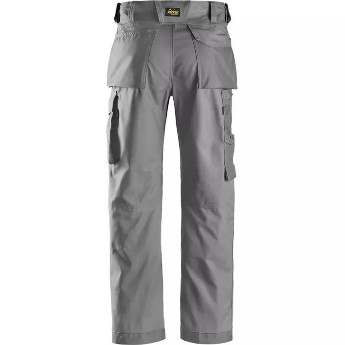 Snickers Canvas+ work trousers, Grey, large image number 1