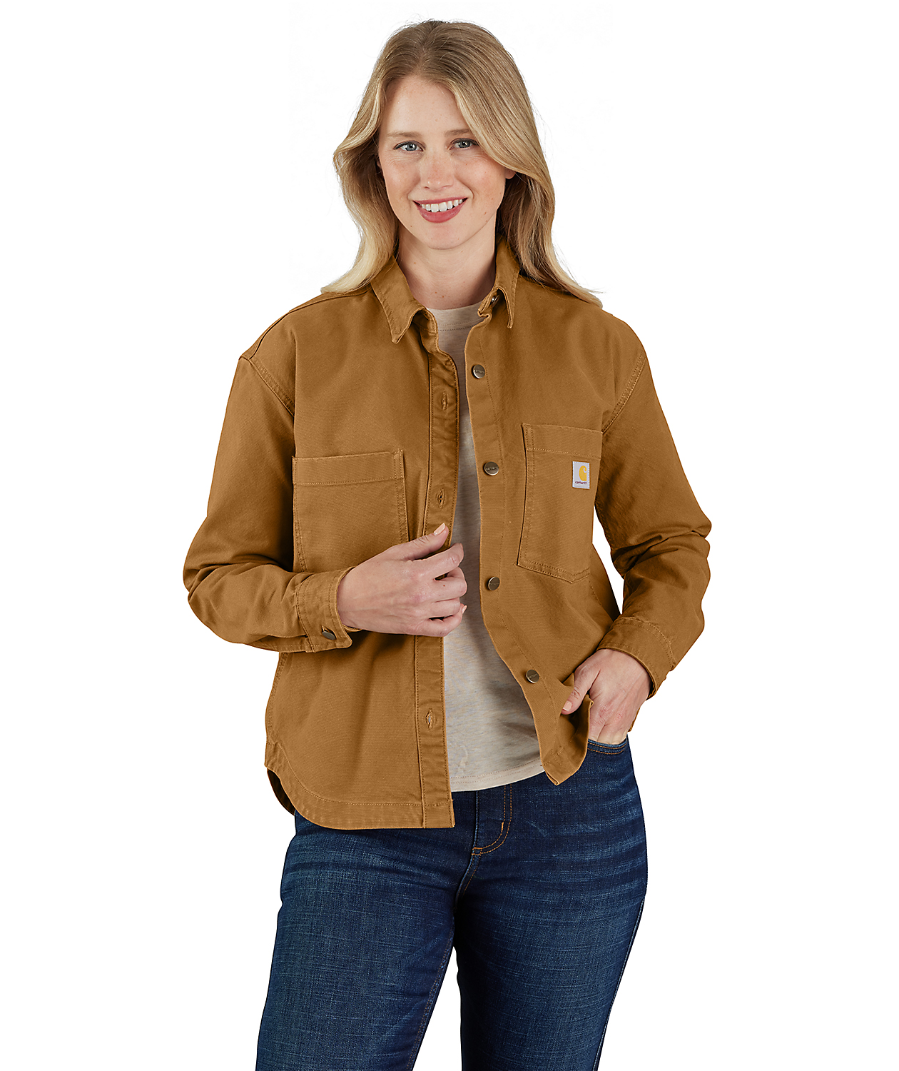 Carhartt skjorta dam, Carhartt Brown