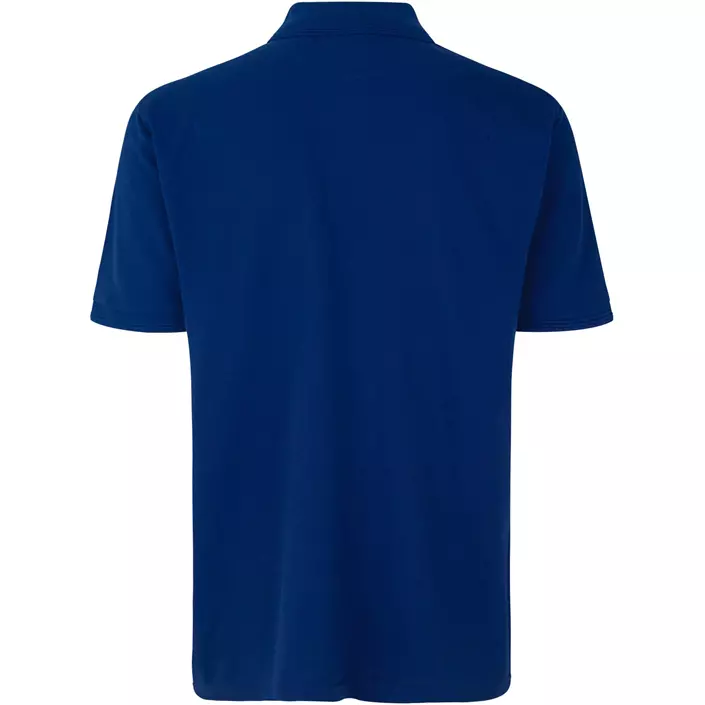ID PRO Wear Piké-tröja med tryckknappar, Kungsblå, large image number 2