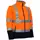 ELKA Visible Xtreme 2-i-1 Softshelljacke, Hi-vis Orange/Marine, Hi-vis Orange/Marine, swatch