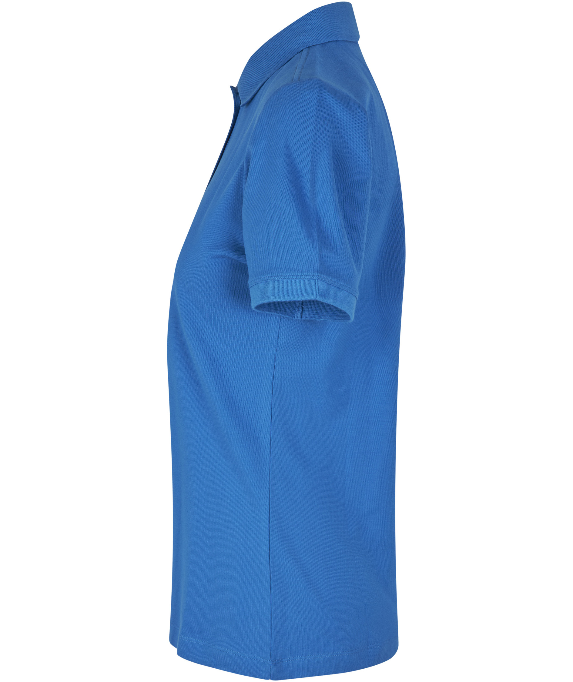 ID organic women's polo shirt, Azur, large image number 2