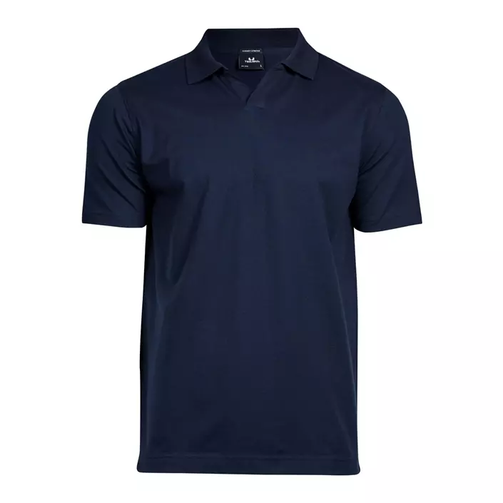 Tee Jays Luxury stretch polo T-shirt, Navy, large image number 0