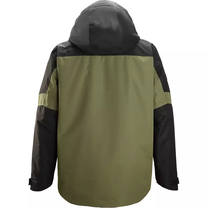 Snickers AllroundWork vinterjacka, Khaki Green/Black, large image number 1