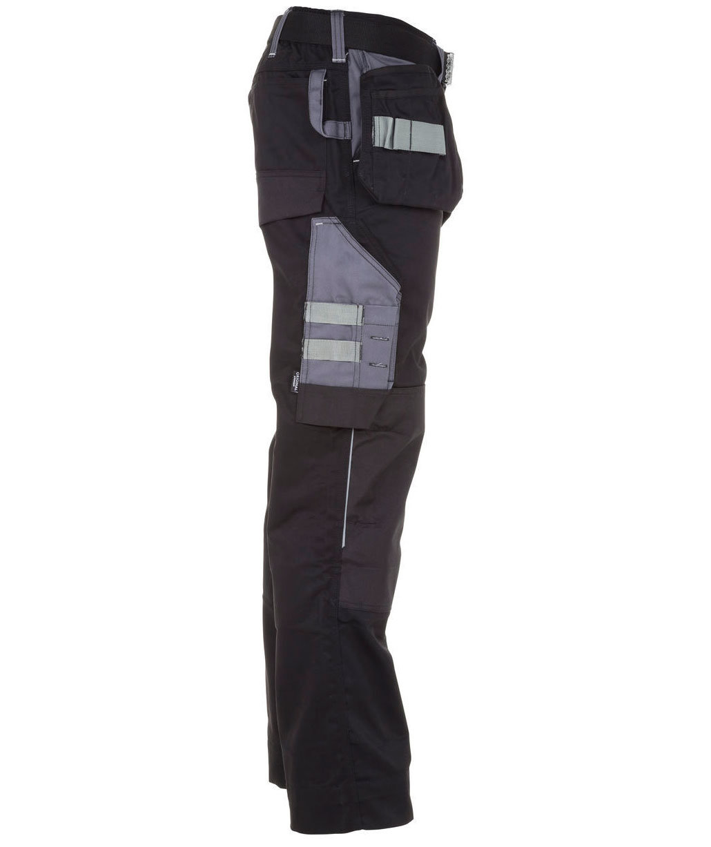 Kramp Original craftsman trousers, Black/Grey, large image number 3