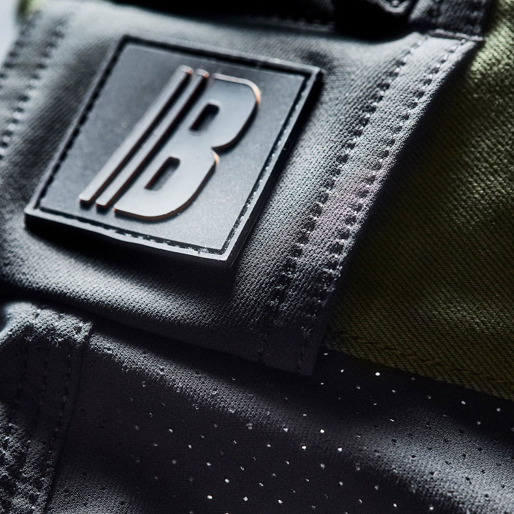 Bl&aring;kl&auml;der Striker h&aring;ndv&aelig;rkershorts, Skovgr&oslash;n/Rust, large image number 5