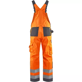 Blåkläder arbetshängselbyxa, Varsel orange/Grå