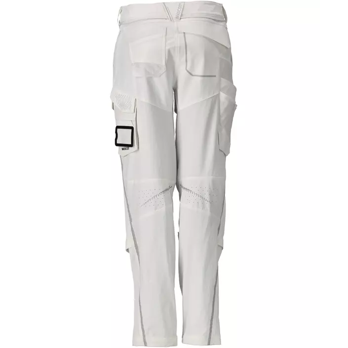 Mascot Customized diamond fit women's work trousers full stretch, White, large image number 1