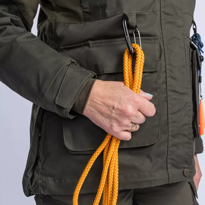 Pinewood Dog Sports Trainer Extreme damejakke, Moss green, large image number 7