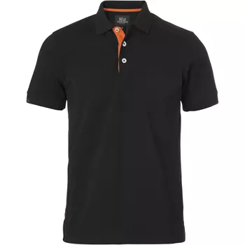 South West Weston polo shirt, Black/Orange