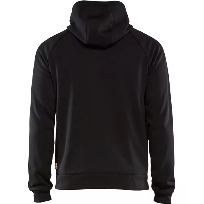 Blåkläder hybrid hoodie, Svart/Röd, large image number 1