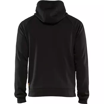 Blåkläder hybrid hoodie, Svart/Röd