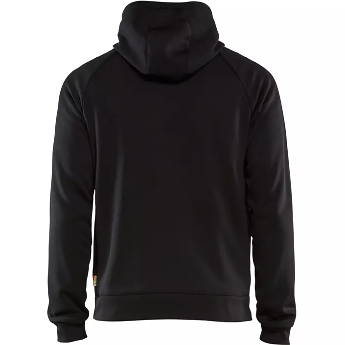 Blåkläder hybrid hoodie, Black/Red, large image number 1