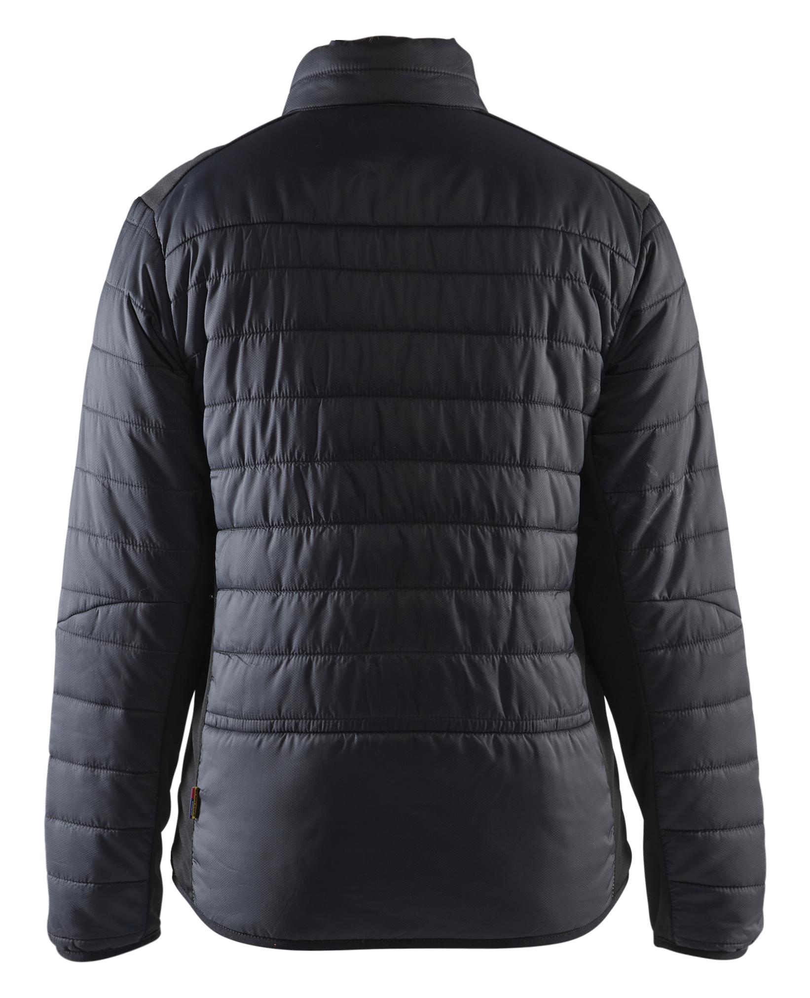 Bl&aring;kl&auml;der vatteret damejakke, Sort/M&oslash;rk gr&aring;, large image number 2