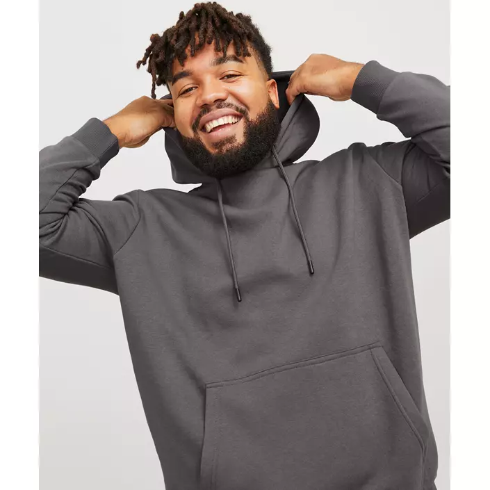 Jack & Jones Plus JJEBRADLEY Hoodie, Castlerock, large image number 4