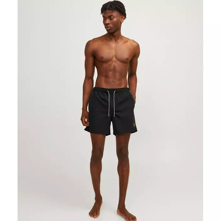 Jack & Jones JPSTFIJI JJSWIM badebukser, Black, large image number 1