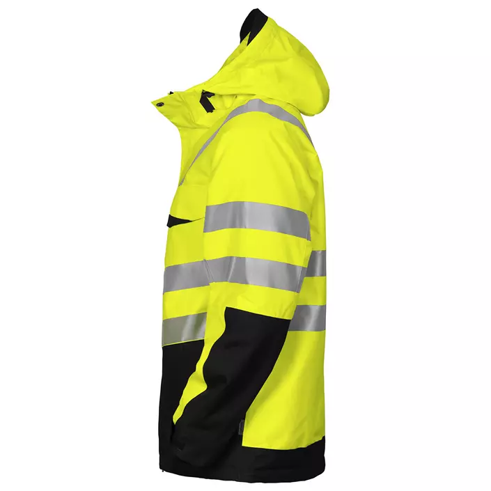 ProJob lined work jacket 6418, Hi-vis Yellow/Black, large image number 1
