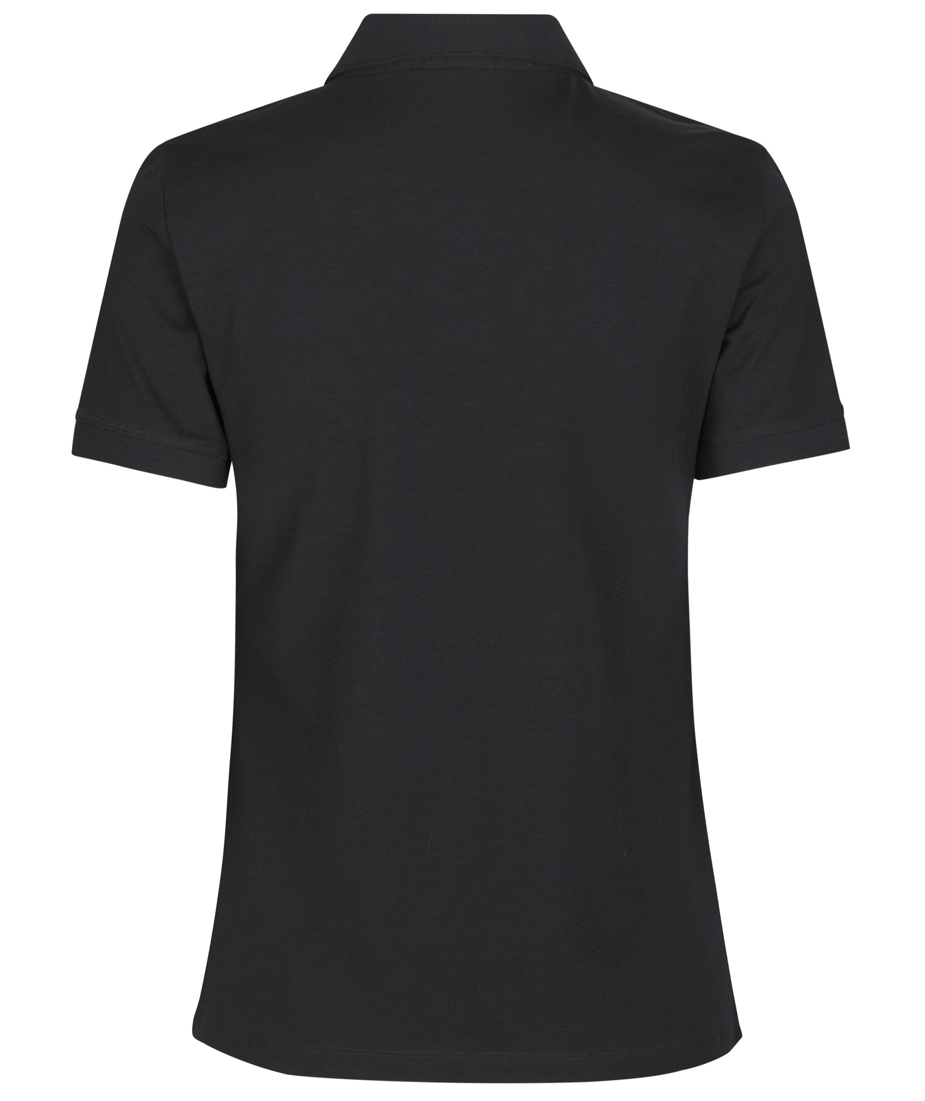 ID women's business polo med stretch, Black, large image number 1