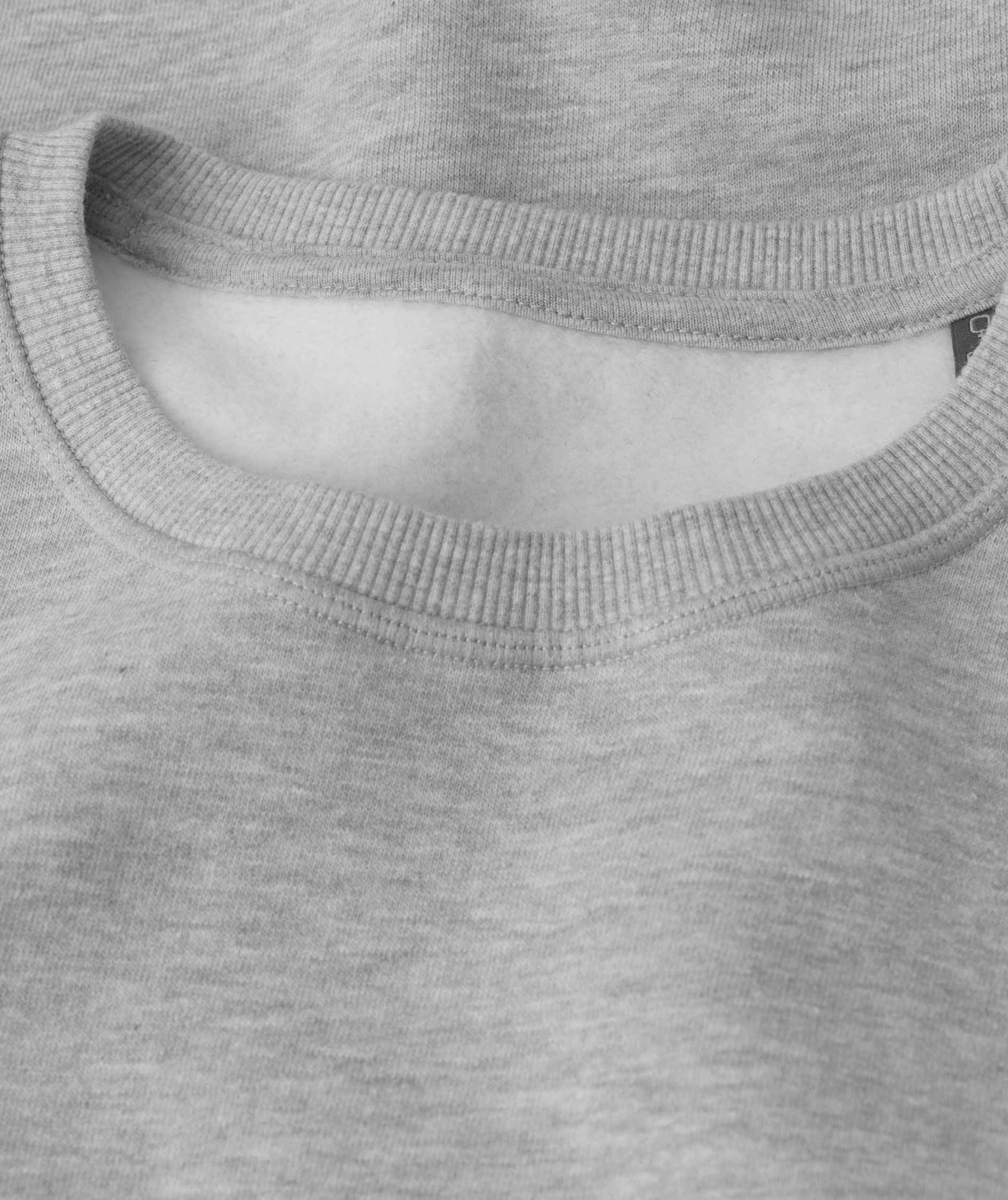 ID Bio Damen Sweatshirt, Hellgrau Melange, large image number 4