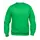 Clique Basic Roundneck sweatshirt, Apple Green, Apple Green, swatch