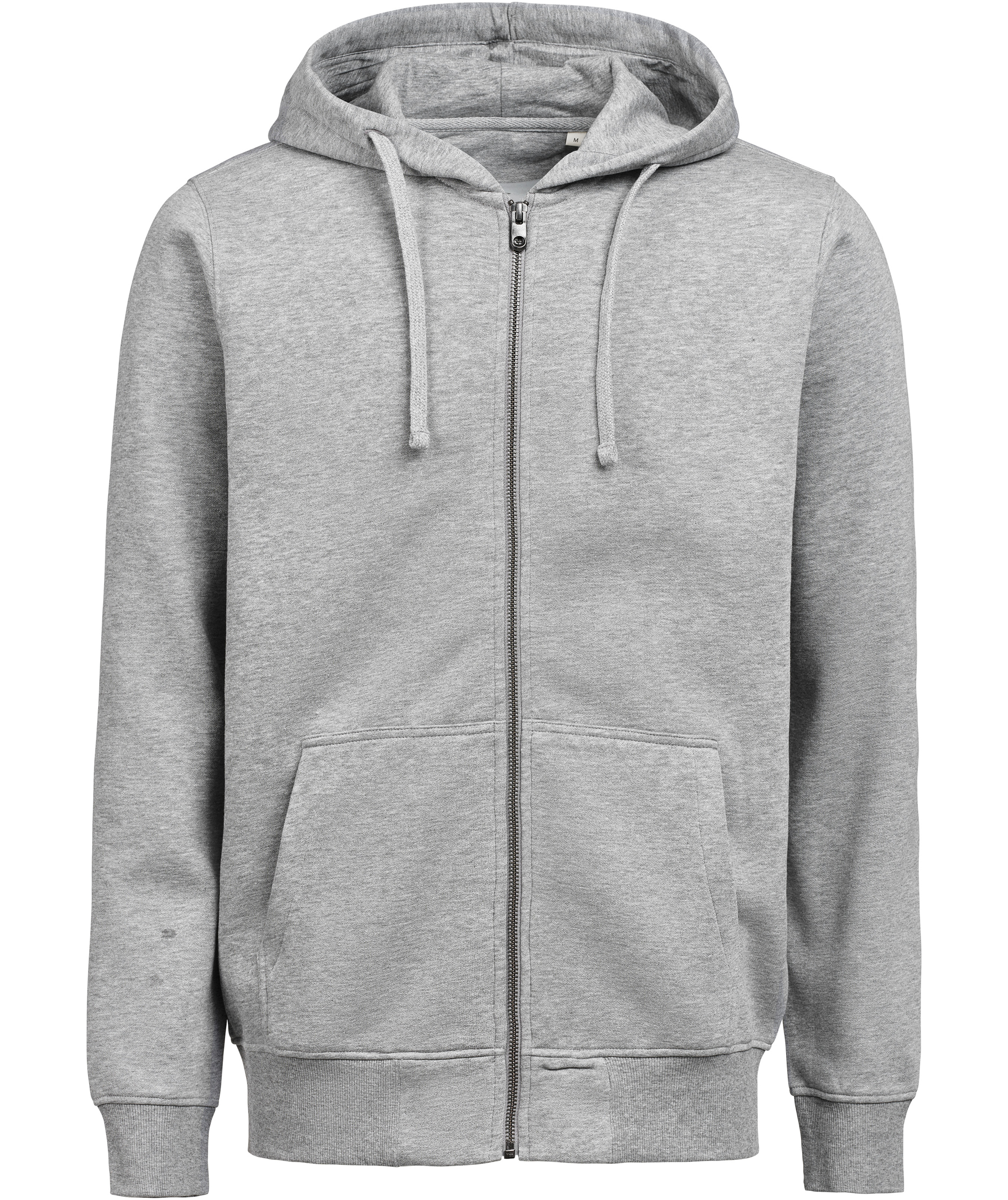 UM Regular Fit Hoodie mit Rei&szlig;verschluss, Grey melange, Grey melange, swatch