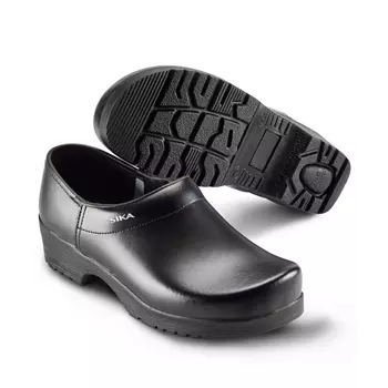 Sika Flexika clogs with heel cover, Black