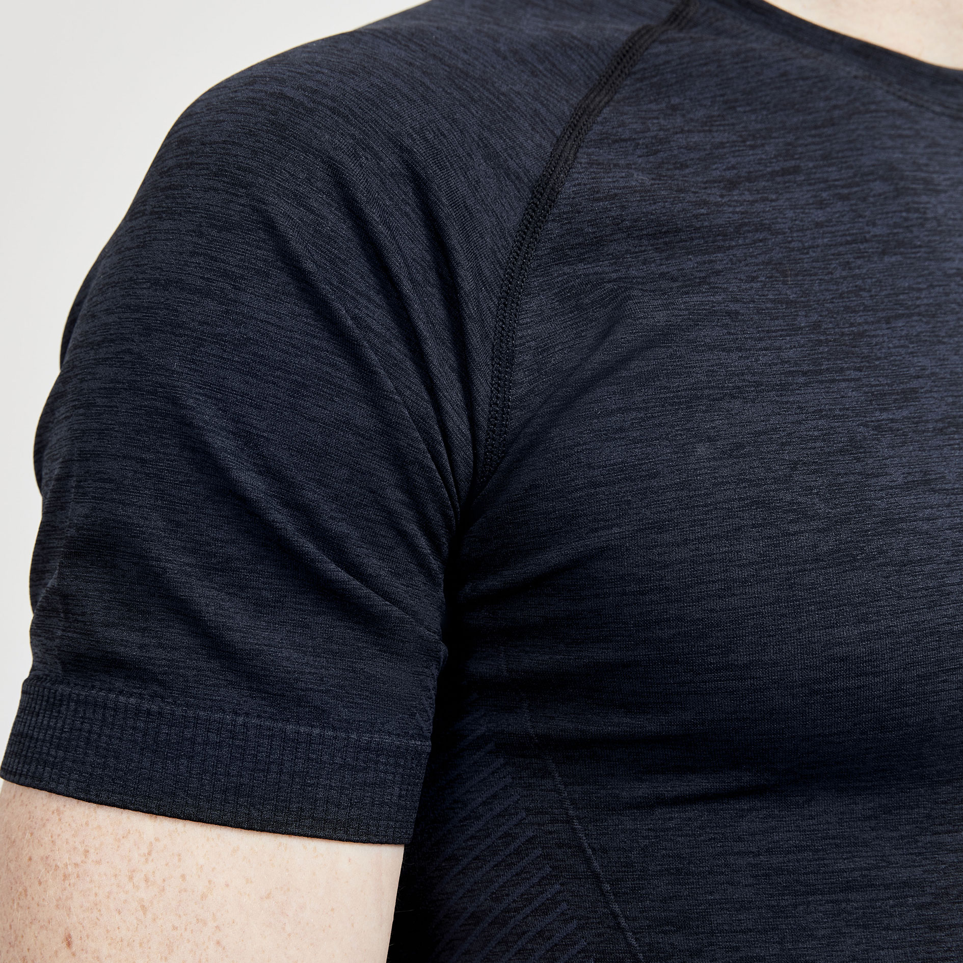 Craft CORE Dry Active Comfort kortermet baselayer genser, Black, large image number 4