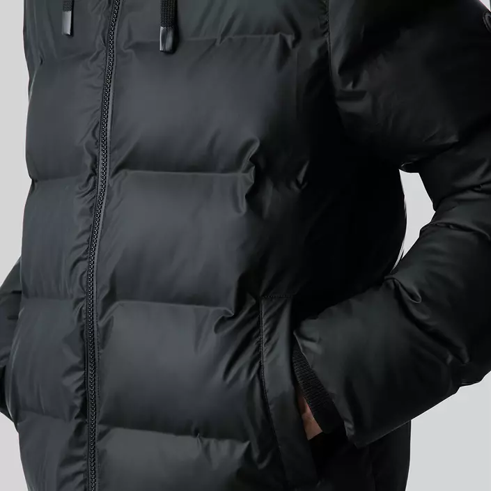 Matterhorn Shanna lang vatteret jakke, Black, large image number 5