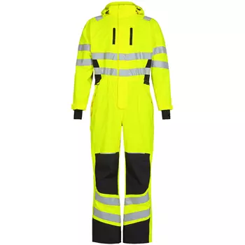Engel Safety winter coverall, Hi-vis Yellow/Black